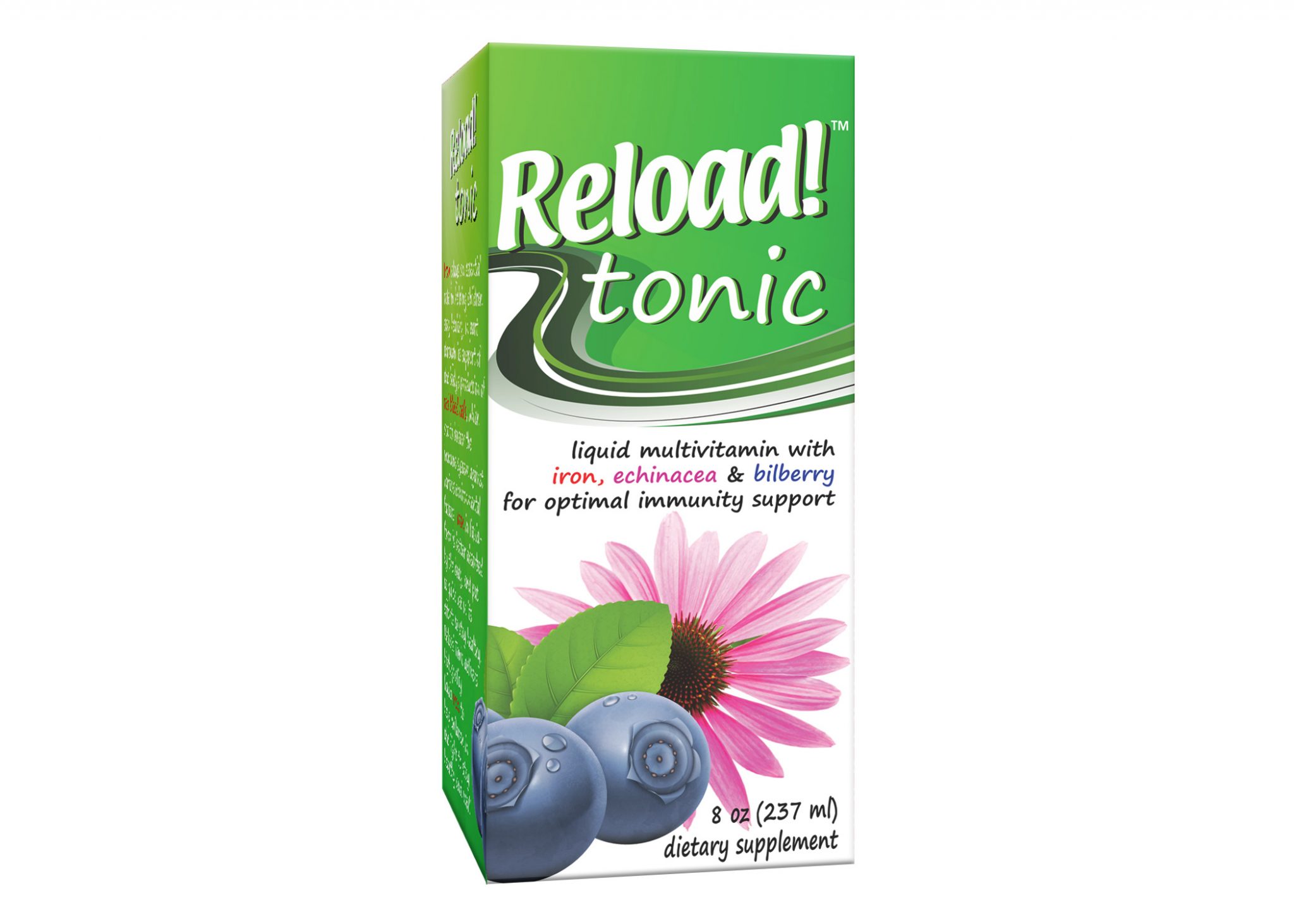 Reload Tonic High-Potency Liquid Multivitamin for Active Kids 237ml