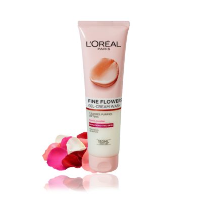 Loreal Fine Flower gel cream Wash 150ml in bd