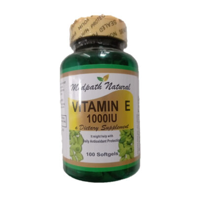Medpath Natural Vitamin E 1000IU