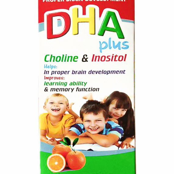 DHA Plus Choline and Inositol Syrup 125ml