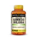 Mason Natural Whole Herb Ginkgo Biloba 60 Capsules Nature’s Brain Booster