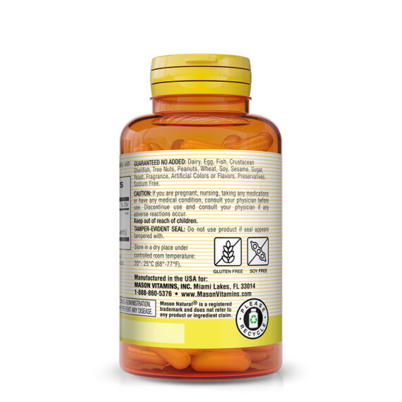 Mason Natural Whole Herb Ginkgo Biloba 60 Capsules Nature’s Brain Booster
