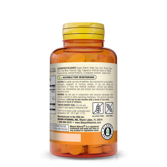 Mason Natural Melatonin 5 mg