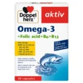 DOPPEL HERZ OMEGA-3 +Folic acid + B6 +B12