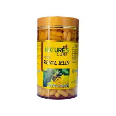 Nature’s Cure 100% Royal Jelly Vitality Energy Immune Strength (365 Capsules)