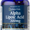 Puritans Pride Alpha Lipoic Acid 300mg Powerful Antioxidant Support