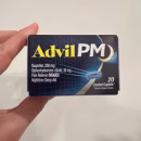 Advil pm 120caps real