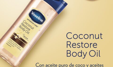 Vaseline Coconut Restore Body Oil 200ml - Mahami Pharmacy