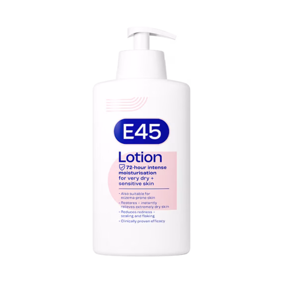 E45-Moisturising-Lotion-HC-500ml-GB-Packshot-Front-1
