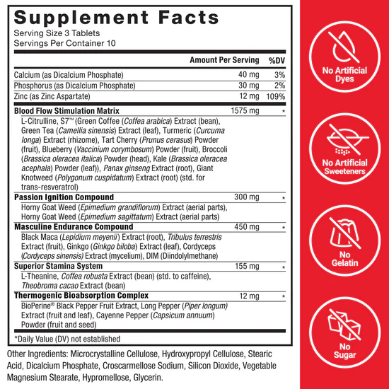 FORCE FACTOR SCORE XXL 30 TABLETS