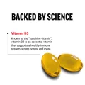 FORCE FACTOR Vitamin D3 120 CAPSULES 445712
