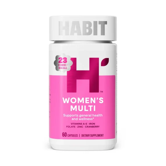 Habit Womens Multi Supplement 60Caps Supports Health Wellnes 23 Vitamins Minerals Iron