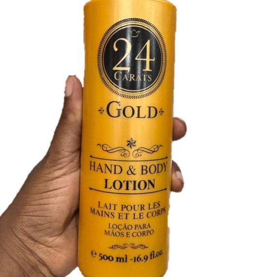 24 CARATS GOLD HAND & BODY LOTION
