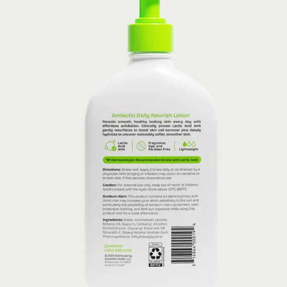 AmLactin DAILY NOURISH IMPROVED FORMULA SCENT FREE