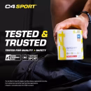 C4 SPORT PRE-WORKOUT FRUIT PUNCH for Endurance and ELEVATED ENERGY