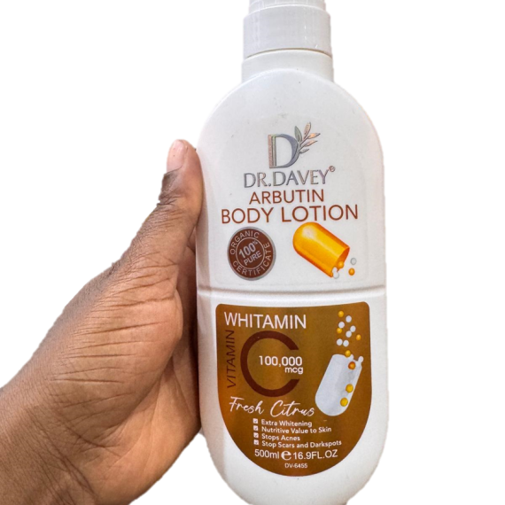 DR.DAVEY ARBUTIN BODY LOTION ORGANIC4455