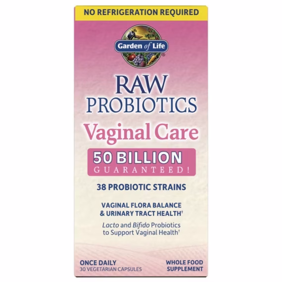 Garden of Life, RAW ROBIOTICS Vaginal Care 50 BILLION -088