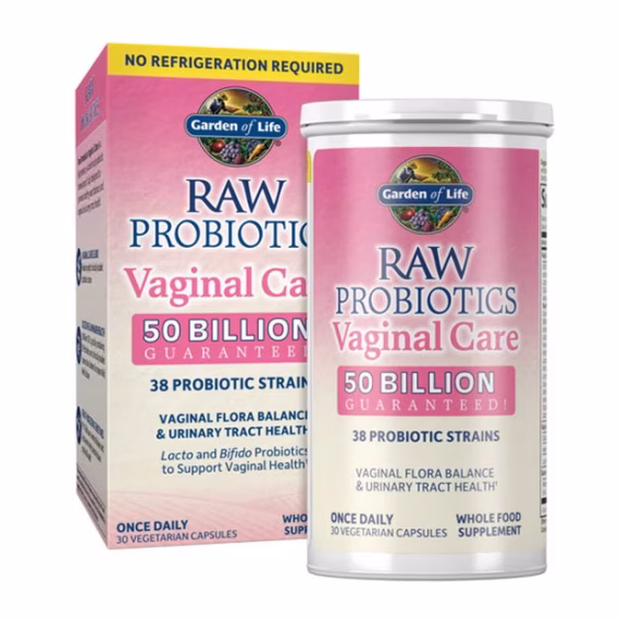 Garden of Life, RAW ROBIOTICS Vaginal Care 50 BILLION--123