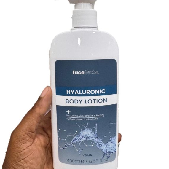 HYALURONIC BODY LOTION Hyaluronic Acid, Glycerin & Betaine Facefacts