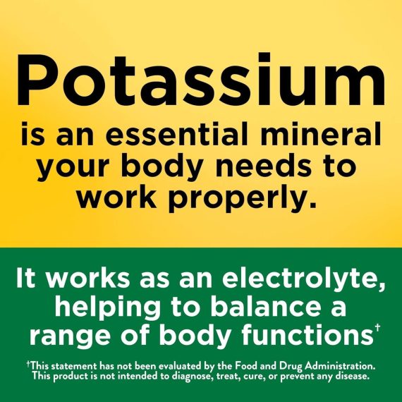 Nature Made Potassium Gluconate 100 TABLETS-011