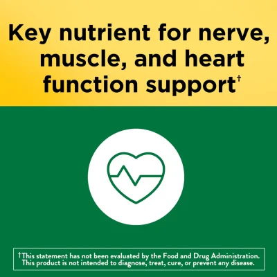 Nature Made Potassium Gluconate 100 TABLETS444