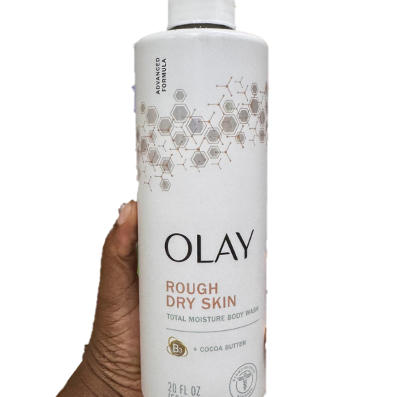 OLAY ROUGH DRY SKIN TOTAL MOISTURE BODY WASH B3 COCOA 55666