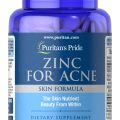 Puritan's Pride ZINC FOR ACNE SKIN FORMULA